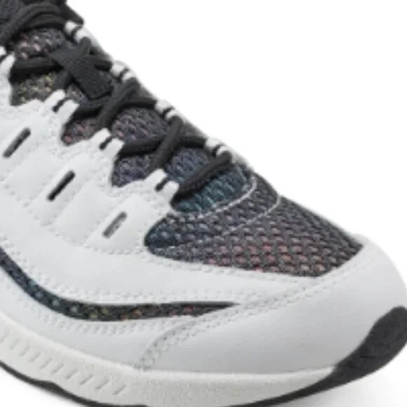 Easy Spirit/Romy Walking Shoe/White/Rainbow Mesh/Size 6.5M - Picture 7 of 16